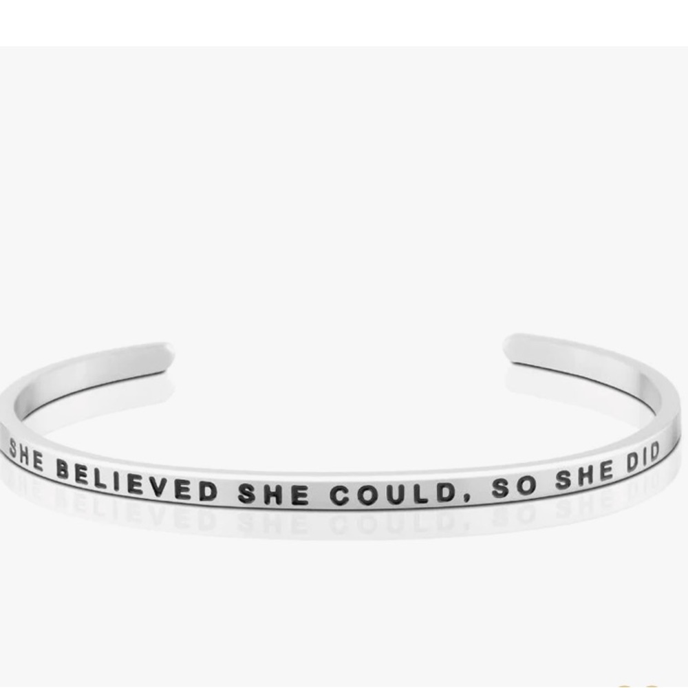 Mantra Band in Silver